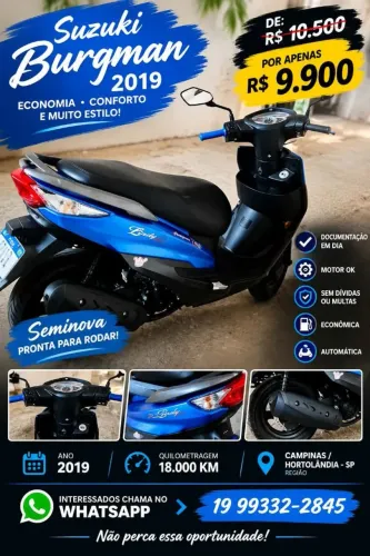 Moto 2019 quase nova 18mil km