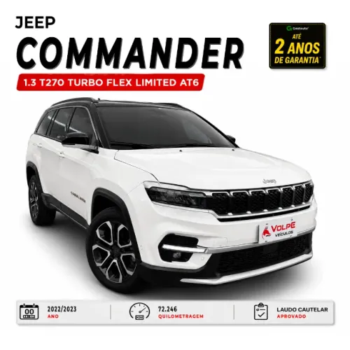 Jeep Commander Limited T270 1.3 TB Flex AUT 2023