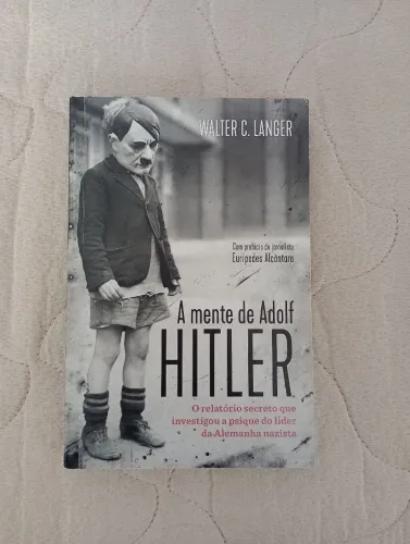 Livro A Mente De Aldolf Hiltler - Walter C. Langer