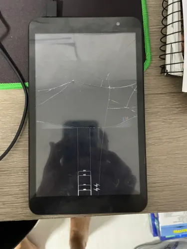 Tablet Positivo Funcionando - Tela Quebrada - R$ 60