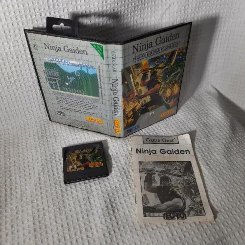 JOGO GAME GEAR NINJA GAIDEN CIB