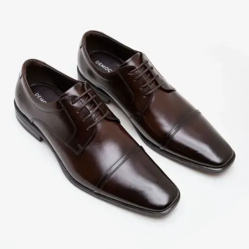 Sapato Democrata Metropolitan Vega Mahogany