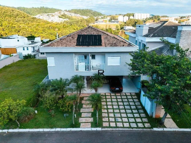 Condominio Alpha Sítio - Casa com 4 dormitórios para alugar, 340 m²- Tamboré - Santana de 