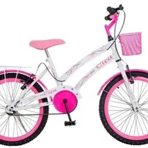 Bicicleta Infantil Aro 20 Colli Ciça Branca - Freio V-Brake / de R$ 759,90 por R$ 559,99.