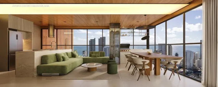 Conforto e Funcionalidade em 69 m²/2 SUITES