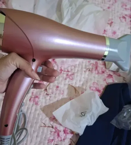 Secador profissional mondial rosa