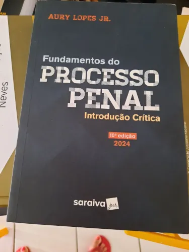 Livro Fundamental do Processo Penal 