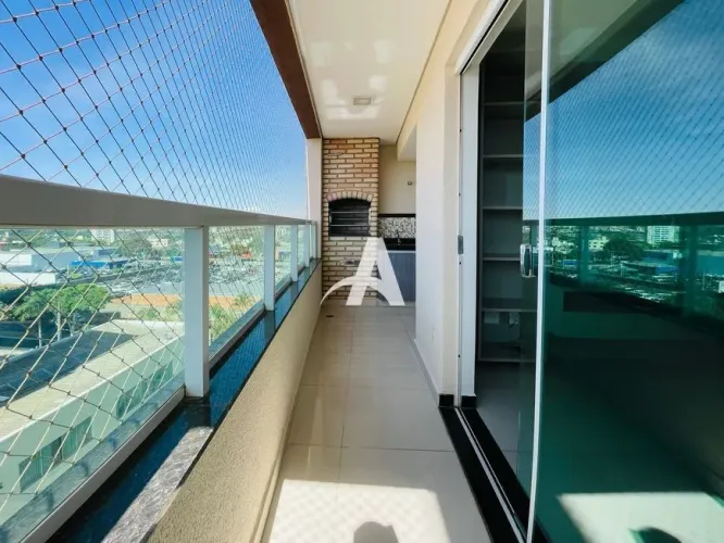 Aluga-se Apartamento - 3 Quartos com Varanda Gourmet e Ar condicionado no Santa Mônica