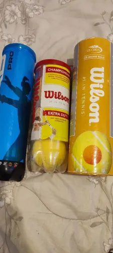 Kit bolas de tênis, 3 jogos 