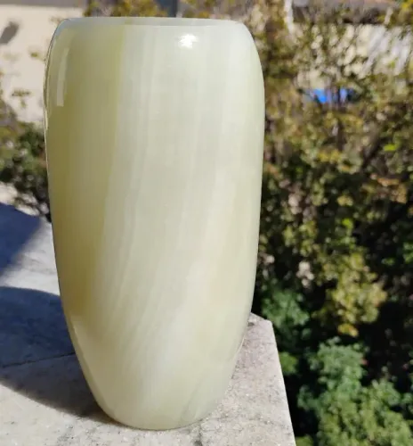 Vaso de alabastro (Ônix Paquistanês)