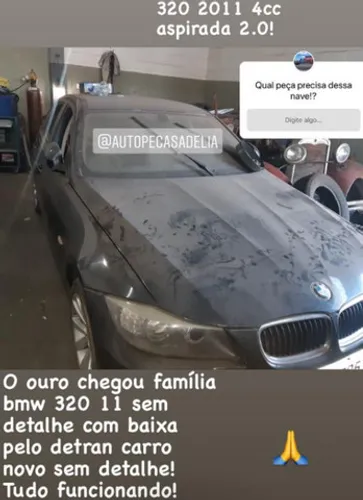 Sucata BMW 320 4cc 2011 para retirada de peças