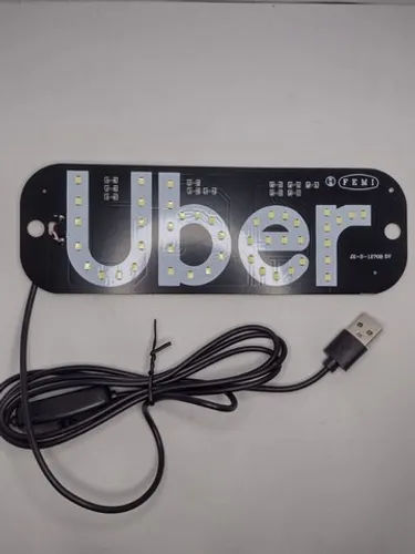Placa Luminoso Led | Motorista App | Acendedor