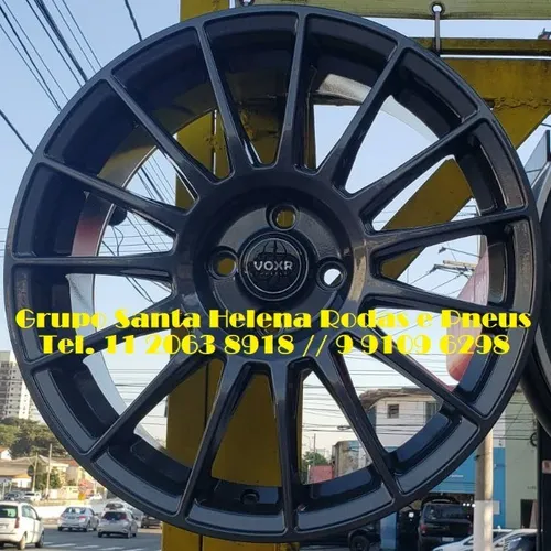 JG Roda Esportivo Aro 17 4x100 VW Gol Fiat Stilo GM Corsa Honda em 10x sem juros no cartão