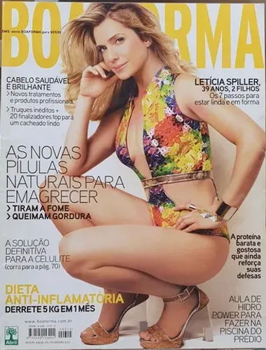 Revista Boa Forma Letícia Spiller