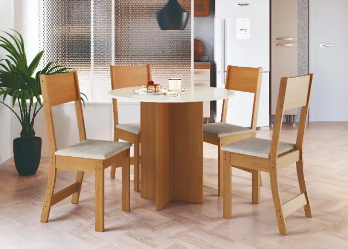 Mesa 4 Cadeiras Rei