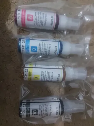 Kit 4 cores Cartucho original Epson Initial Bottle