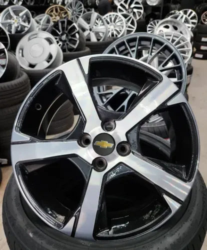 Jogo de rodas aro 17 Onix LTZ Novas 4x100