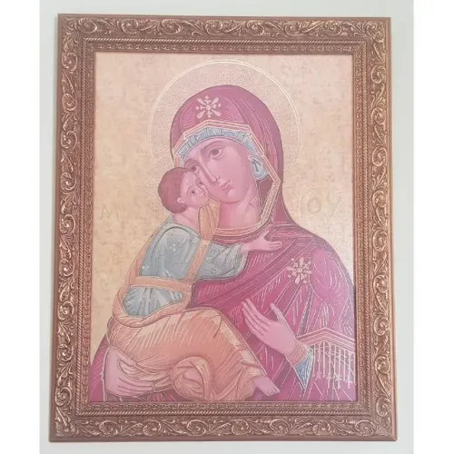 Quadro Ícone Theotókos Santa Maria Mãe De Deus