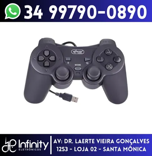 Controle Usb Ps3 Pc Notebook