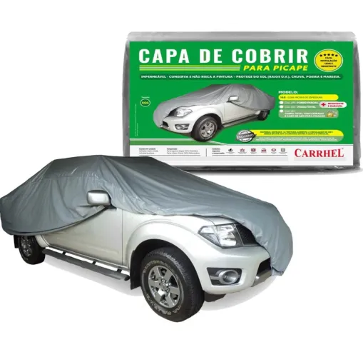 Capa para cobrir Picape Forrada e impermeavel - Tamanho XGG