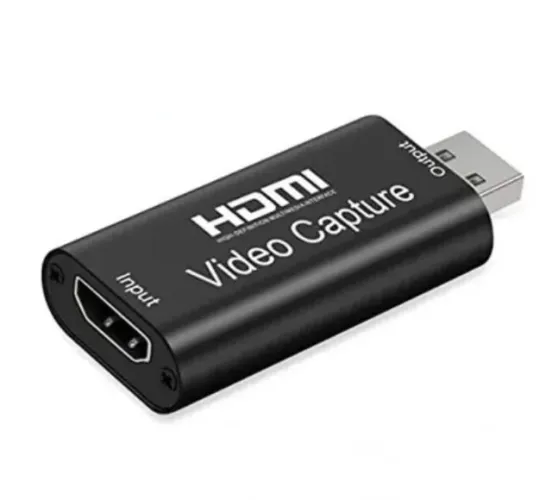 Placa De Captura Hdmi Usb 2.0 4k 1080p Streaming Gamer Live
