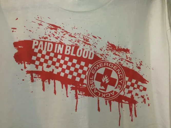 Camiseta Black Label extra grande