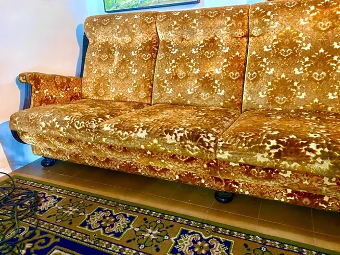 Vintage Sofá 4 Lugares e 2 poltronas