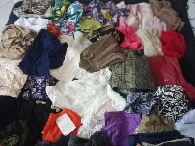 Lote de roupas 
