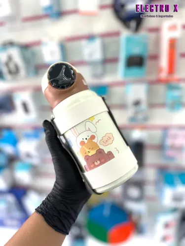 Garrafa Térmica Infantil - Personagens Fofos - 500ml