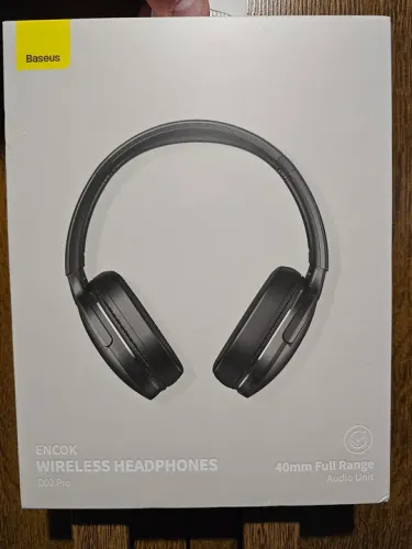 Fone de Ouvido Baseus Encok D02 Pro - Sem Fio - Preto