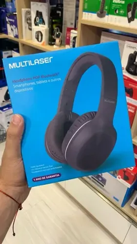 HeadPhone Bluetooth Pop Multilaser - Novo Lacrado - Parcelamos Sem Juros