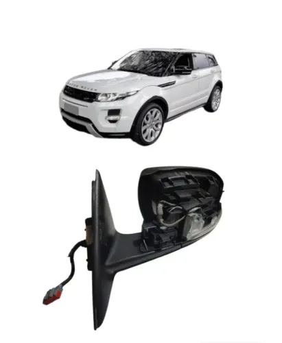 Retrovisor lado esquerdo Range Rover evoque 2013 c/detalhe