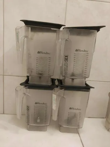 Lote Conjunto de 4 Jarras de Liquidificador Industrial Blendtec Wildside