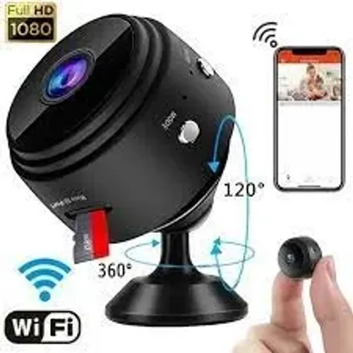 mini camera a9 wifi recarregavel c/suporte magnetico minimen cam-101