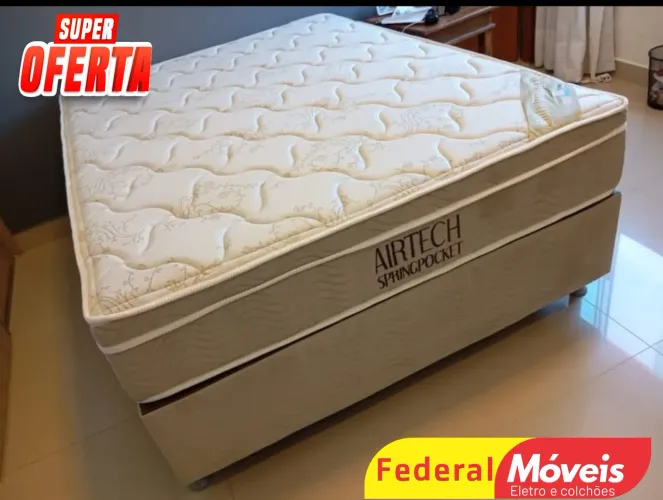 Cama Casal em Oferta (1,38x1,88m) Nova - Temos Crediário