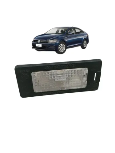 Lanterna Luz Placa Volkswagen Virtus Polo Tcross 2018 2019