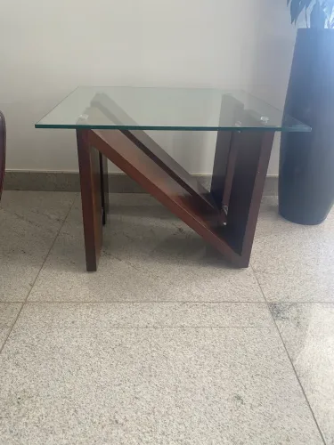 Mesa centro  vidro