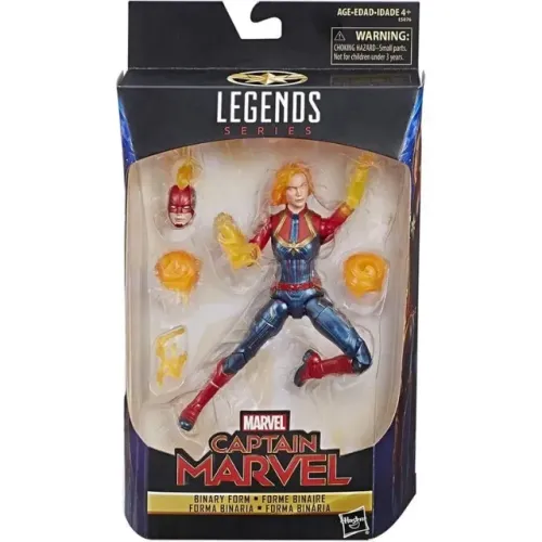 Marvel Legends Capitã Marvel Binary Original