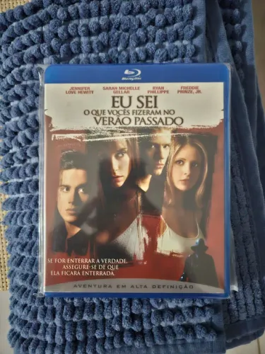 Blu-ray Eu Sei o Que Vocês Fizeram no Verão Passado Lombada Azul