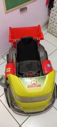 Caminhao brinquedo com pedal bandeirante super novo 