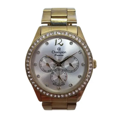 Relógio Champion Passion Mod CH38404 Casual Feminino Vintage
