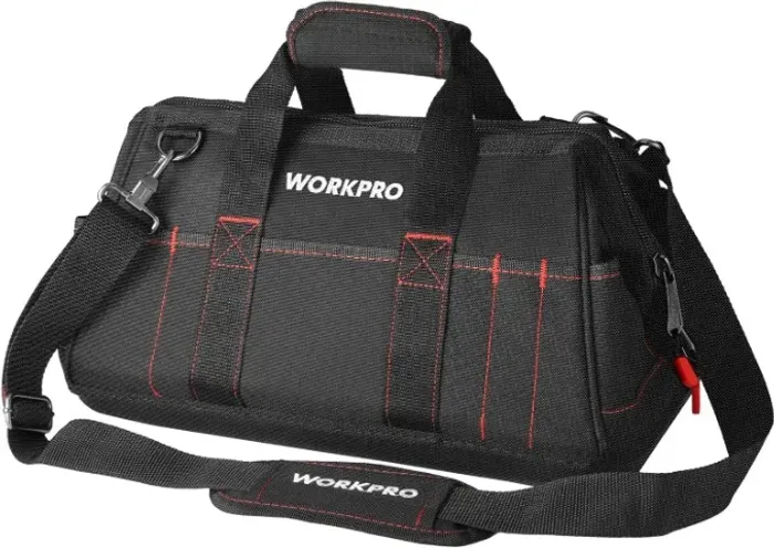Bolsa Ferramentas Workpro 40,64 cm com base de borracha prova d´água