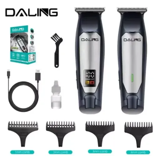 Aparador Máquina De Cortar Cabelo Barbeador Profissional Sem Fio Daling DL-1838/1839 z1324