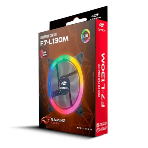 Cooler LED C3Tech F7-L130M
