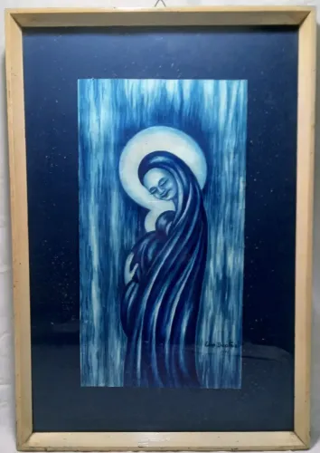 Quadro Aquarela - Pintora Ena Beatriz de Nardi