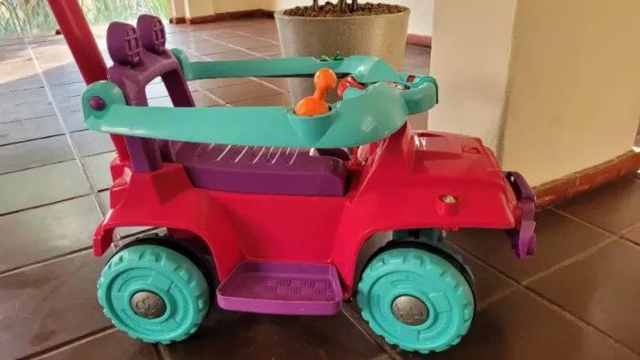 Carrinho de Passeio e Andador Bandeirante Baby (2 em 1)