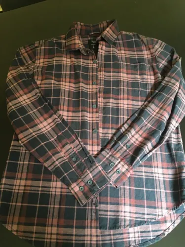 Camisa Xadrez Flannel Masculina/Unissex
