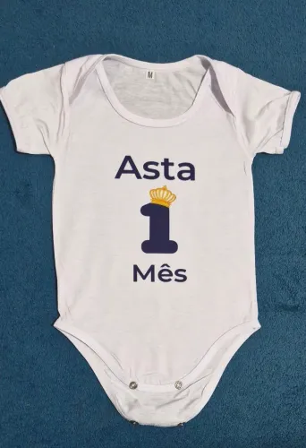 Body baby Personalizado- Mêsversário