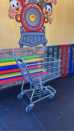 Carrinho de compras para supermercado 130L