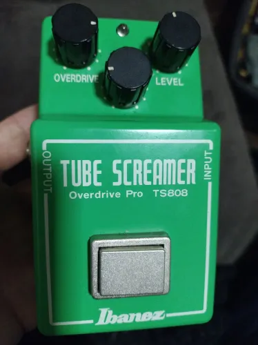 Pedal overdrive Tube Screamer Ibanez Ts808